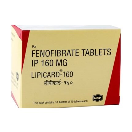 Buy LIPICARD 160 Online at Classic Medico