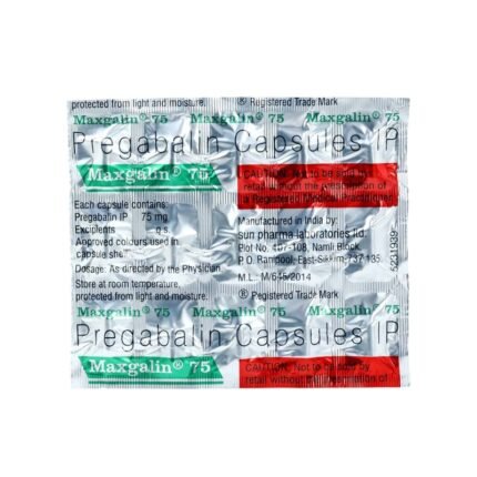 Buy MAXGALIN 75 Online at Classic Medico