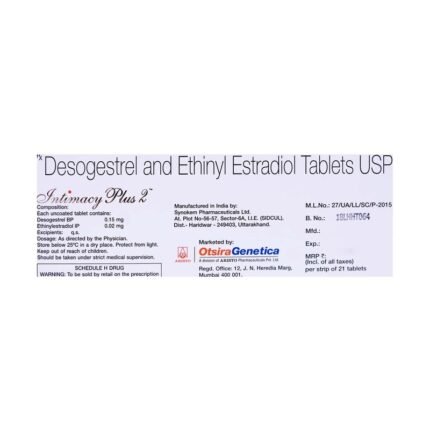 Buy INTIMACY PLUS 2 Online at Classic Medico