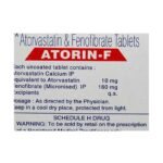 Buy ATORIN F Online at Classic Medico