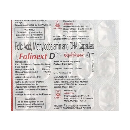 Buy FOLINEXT D Online at Classic Medico
