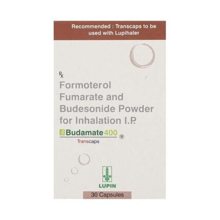 Buy BUDAMATE 400 TRANSCAPS Online at Classic Medico