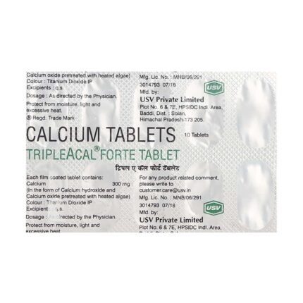 Buy TRIPLEACAL FORTE Online at Classic Medico
