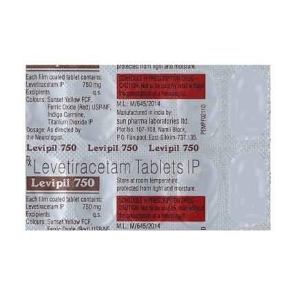 Buy LEVIPIL 750 Online at Classic Medico