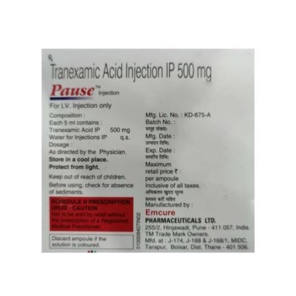 Buy PAUSE INJECTION Online at Classic Medico
