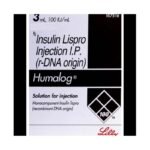 Buy HUMALOG 100IU CARTRIDGE Online at Classic Medico