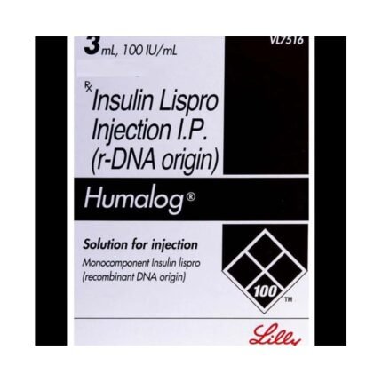 Buy HUMALOG 100IU CARTRIDGE Online at Classic Medico