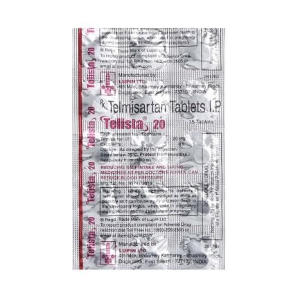 Buy TELISTA 20 Online at Classic Medico