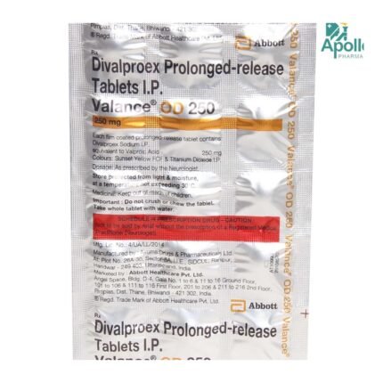 Buy VALANCE OD 250 Online at Classic Medico