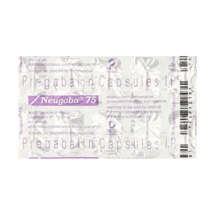 Buy NEUGABA 75 Online at Classic Medico