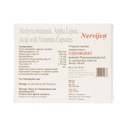 Buy NERVIJEN PLUS Online at Classic Medico