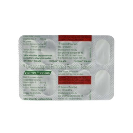 Buy OXETOL XR 600 Online at Classic Medico
