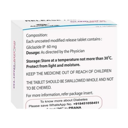 Buy GLIZID MR 60 Online at Classic Medico