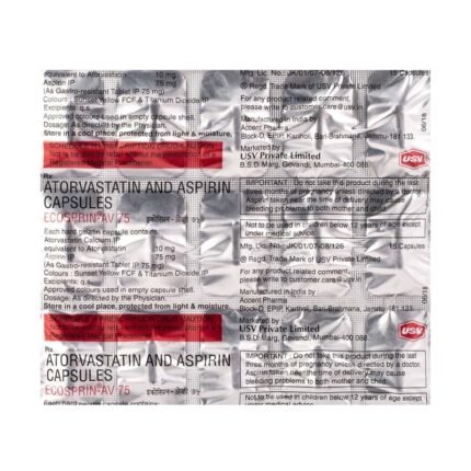 Buy ECOSPRIN AV 75 Online at Classic Medico