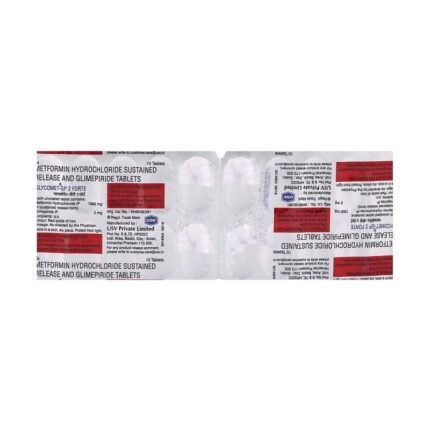 Buy GLYCOMET GP 2 FORTE Online at Classic Medico