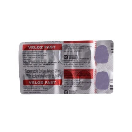 Buy VELOZ FAST 20 Online at Classic Medico