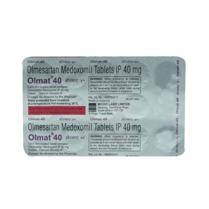 Buy OLMAT 40 Online at Classic Medico