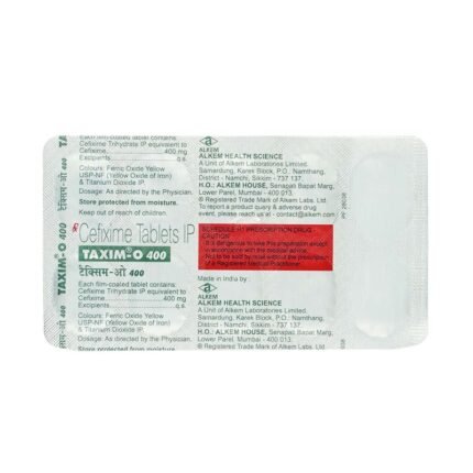 Buy TAXIM O 400 Online at Classic Medico