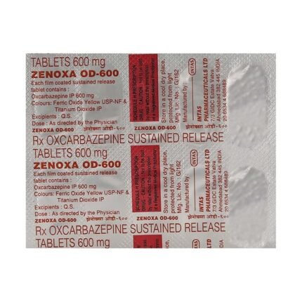 Buy ZENOXA OD 600 Online at Classic Medico