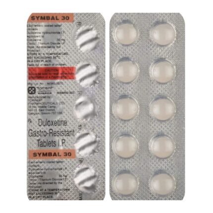 Buy SYMBAL 30 Online at Classic Medico