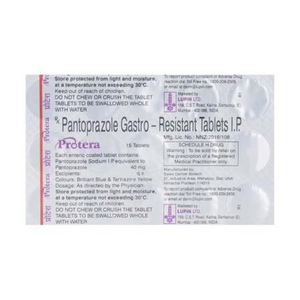 Buy PROTERA 40 Online at Classic Medico