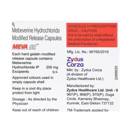 Buy MEVA SR Online at Classic Medico