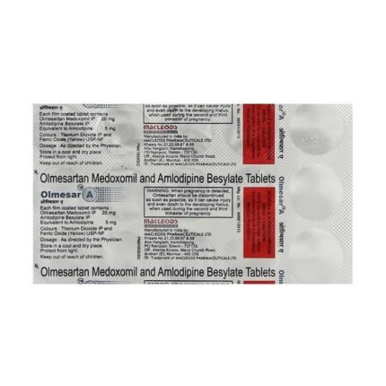 Buy OLMESAR A Online at Classic Medico