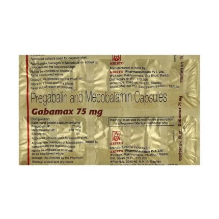 Buy GABAMAX 75 Online at Classic Medico