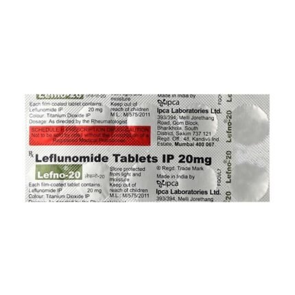 Buy LEFNO 20 Online at Classic Medico