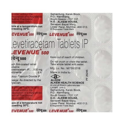 Buy LEVENUE 500 Online at Classic Medico