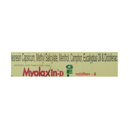 Buy MYOLAXIN D GEL Online at Classic Medico