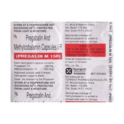 Buy PREGALIN M 150 Online at Classic Medico