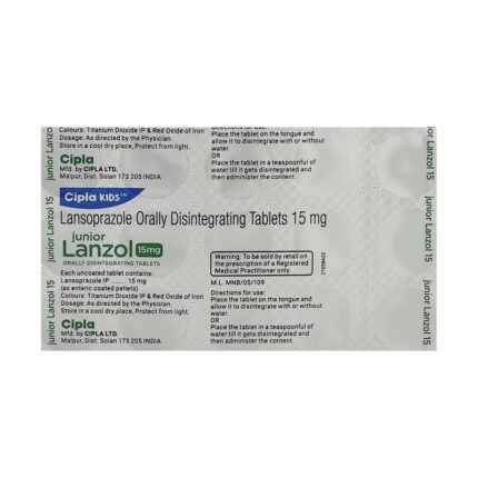 Buy LANZOL JUNIOR 15 Online at Classic Medico