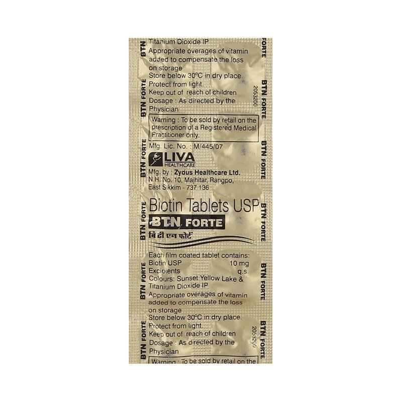 BTN FORTE Buy BTN FORTE Online at Classic Medico