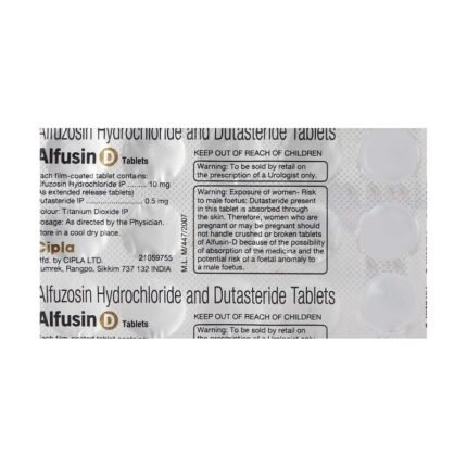 Buy ALFUSIN D Online at Classic Medico