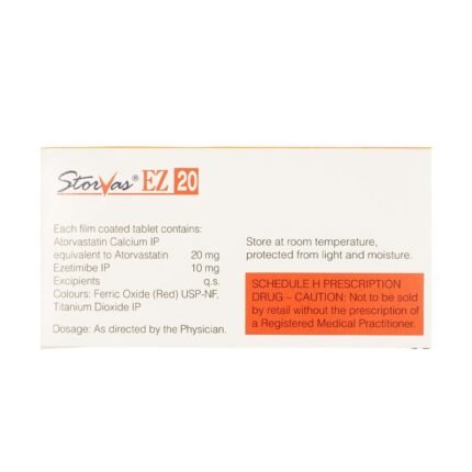 Buy STORVAS EZ 20 Online at Classic Medico