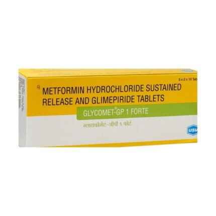 Buy GLYCOMET GP 1 FORTE Online at Classic Medico