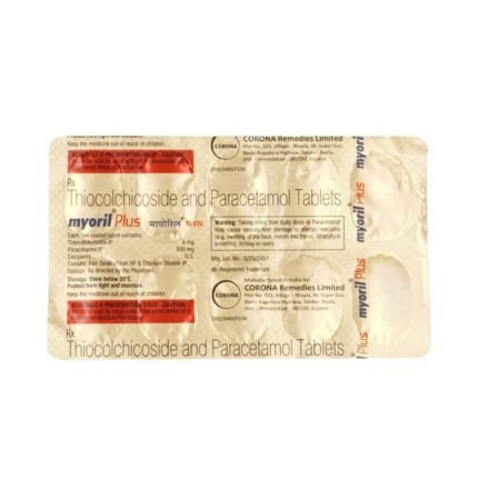 Buy MYORIL PLUS 4 Online at Classic Medico