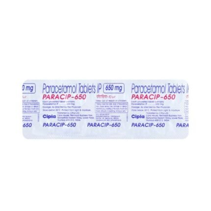 Buy PARACIP 650 Online at Classic Medico