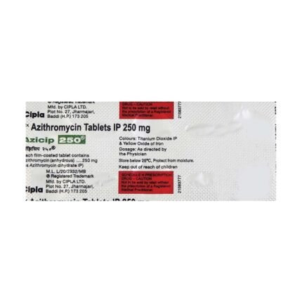 Buy AZICIP 250 Online at Classic Medico