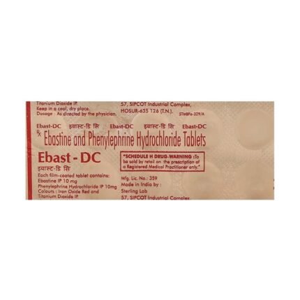 Buy EBAST DC Online at Classic Medico