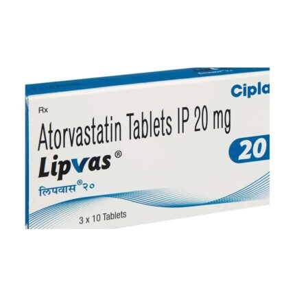 Buy LIPVAS 20 Online at Classic Medico