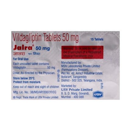 Buy JALRA 50 Online at Classic Medico