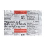 Buy GALVUS MET 50/500 Online at Classic Medico