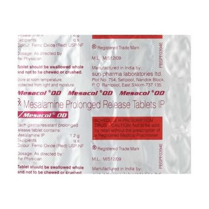 Buy MESACOL OD Online at Classic Medico