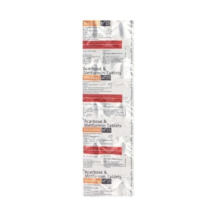 Buy GLUCOBAY M 25 Online at Classic Medico
