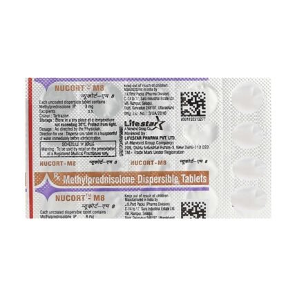 Buy NUCORT M 8 Online at Classic Medico