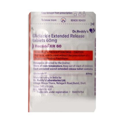 Buy RECLIDE XR 60 Online at Classic Medico