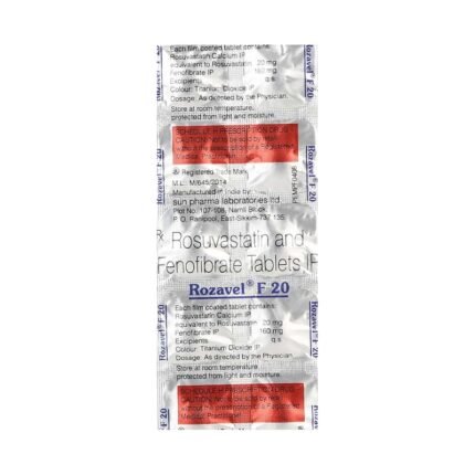 Buy ROZAVEL F 20 Online at Classic Medico