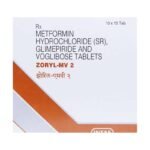 Buy ZORYL MV 2 Online at Classic Medico
